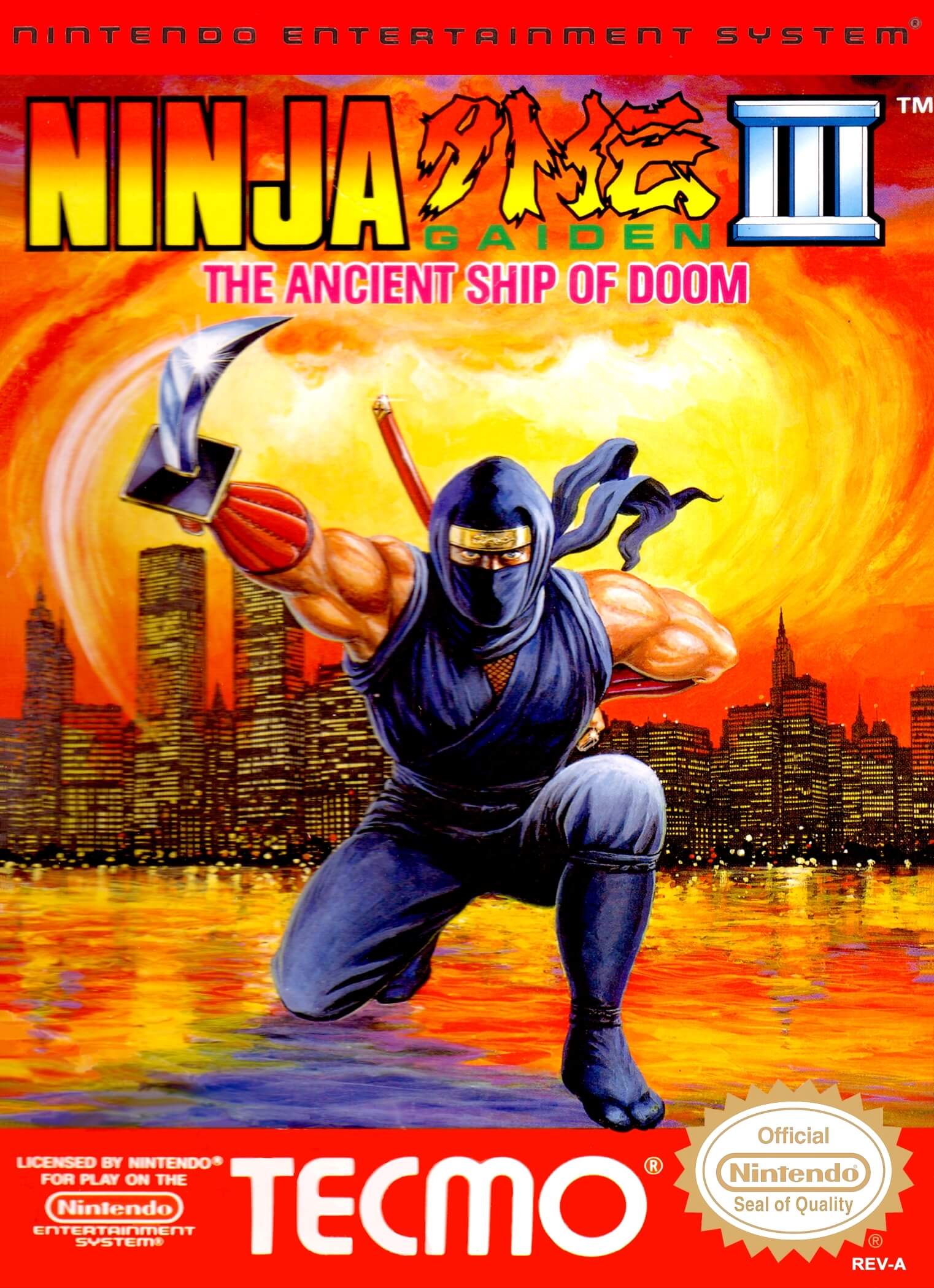 ninja gaiden iii: the ancient ship of doom