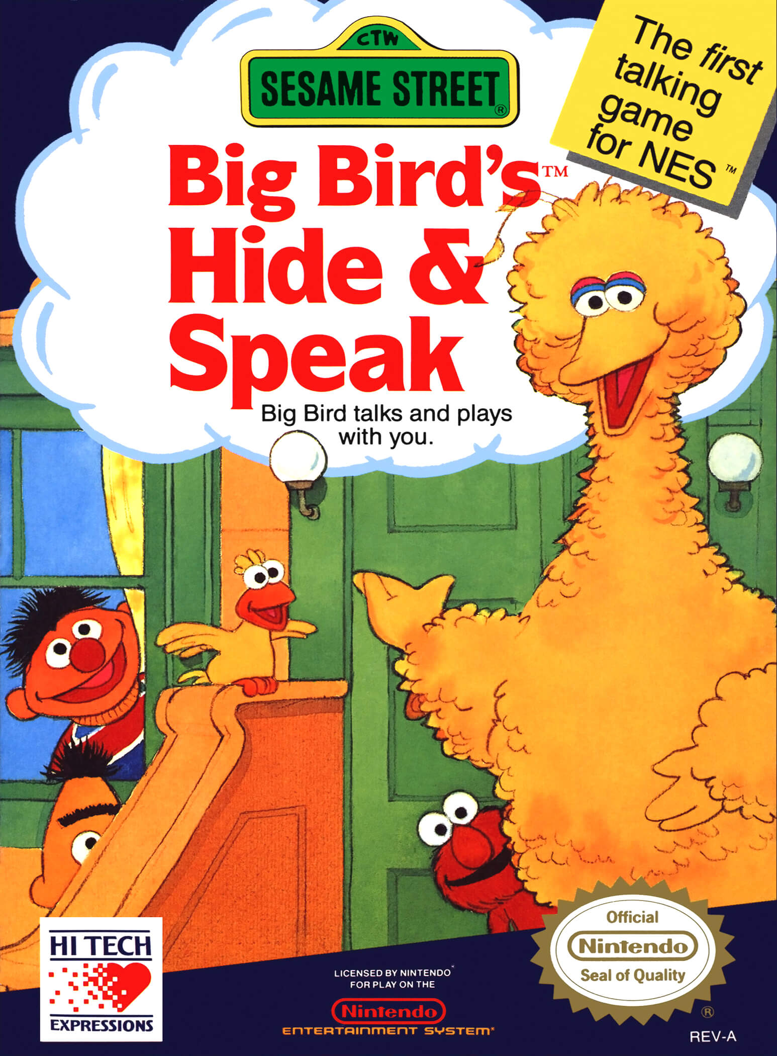 Sesame Street: Big Bird's Hide & Speak