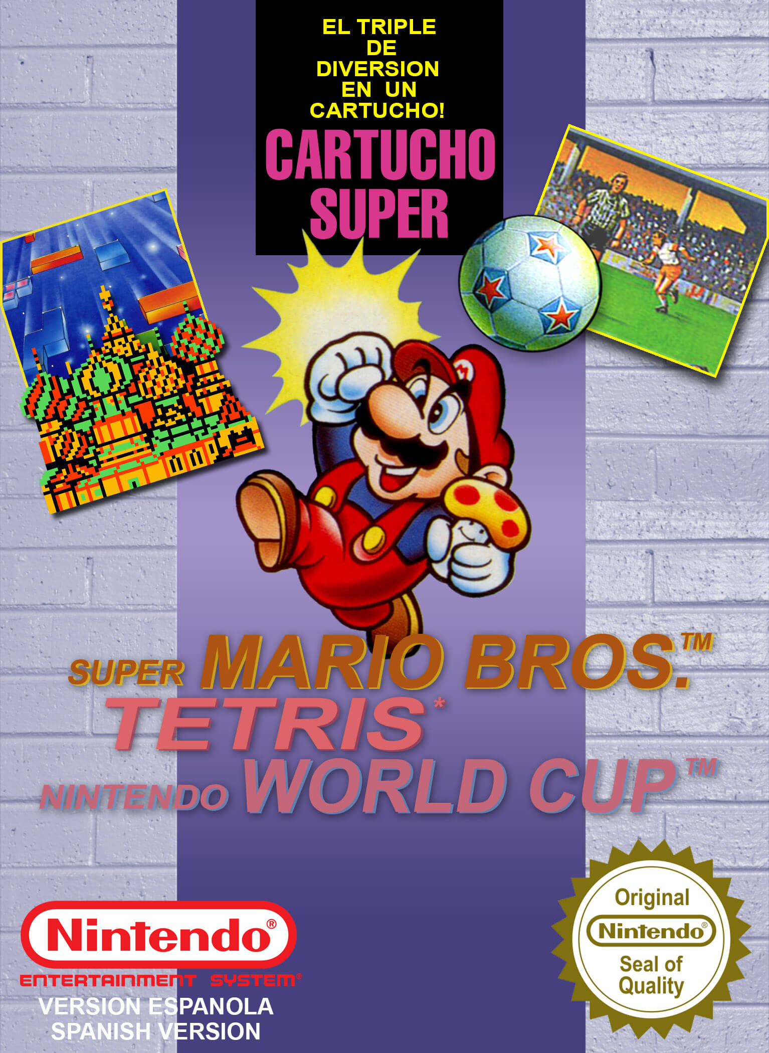 Super Mario Bros. / Tetris / Nintendo World Cup