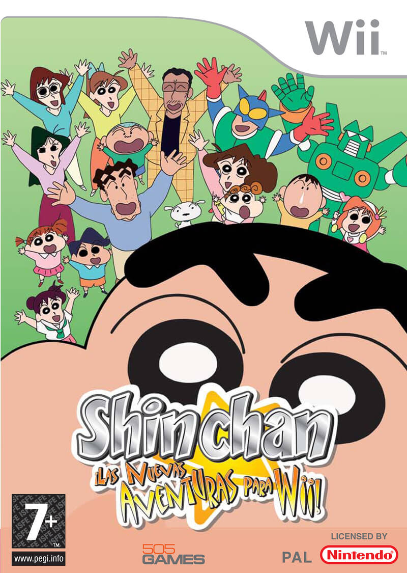 crayon shin-chan: saikyou kazoku kasukabe king wii