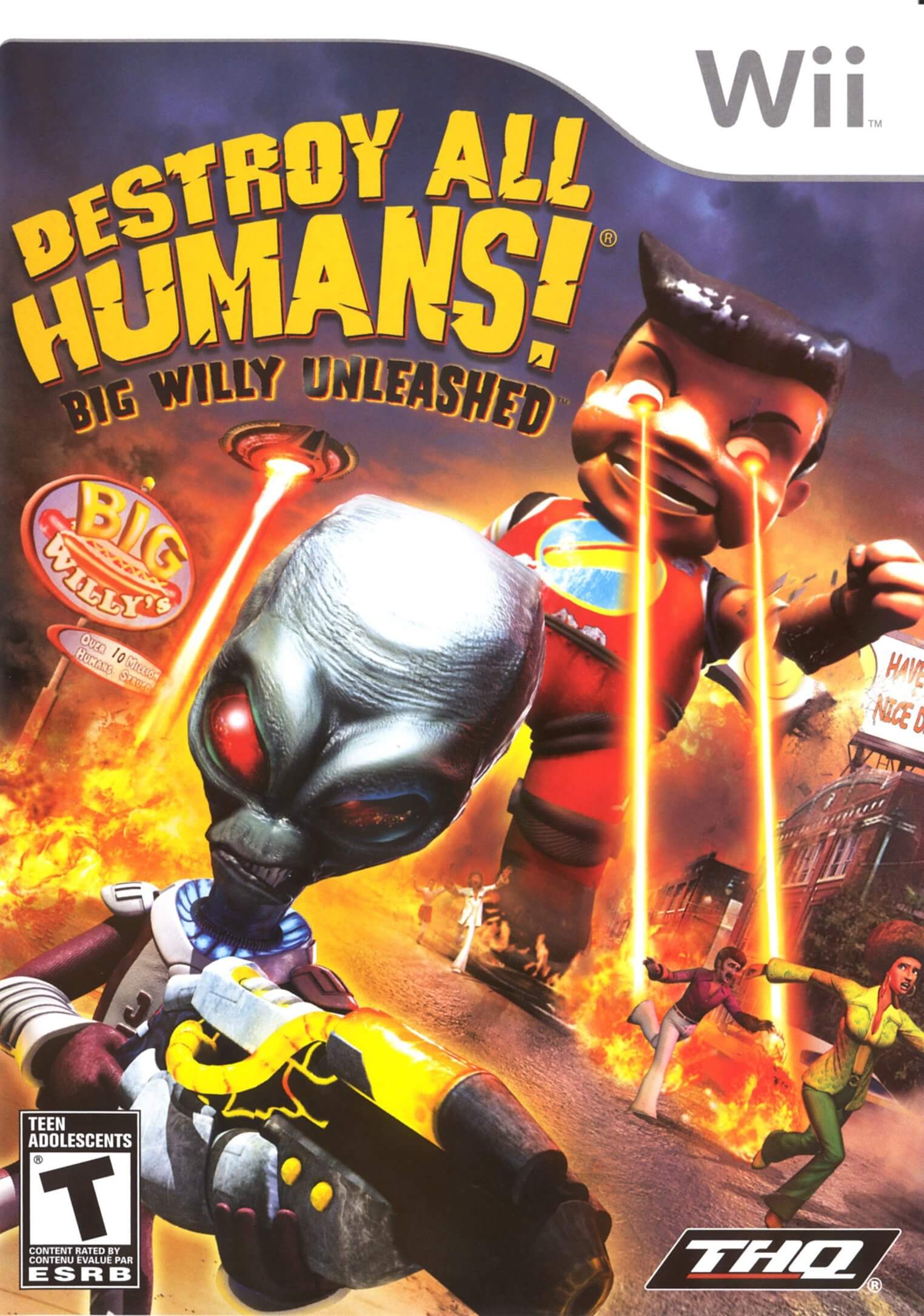 destroy all humans! big willy unleashed