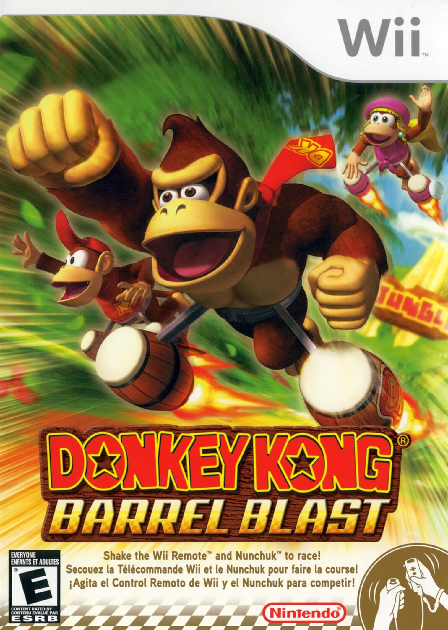 donkey kong: barrel blast