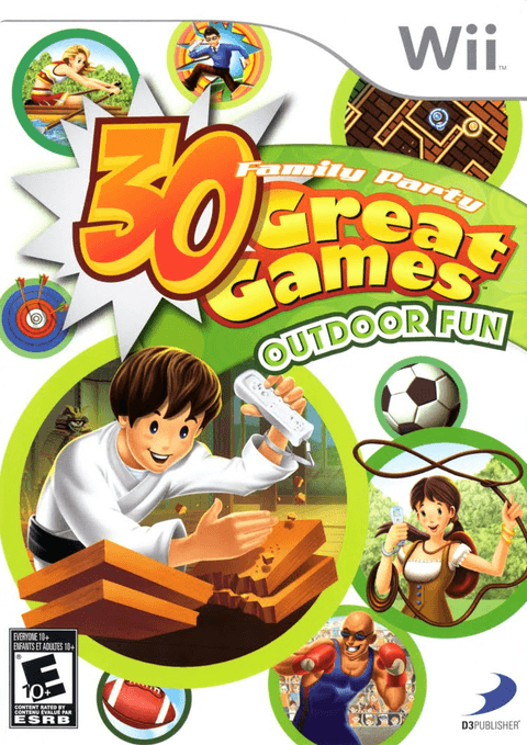 Family Party: 30 Great Games: Outdoor Fun