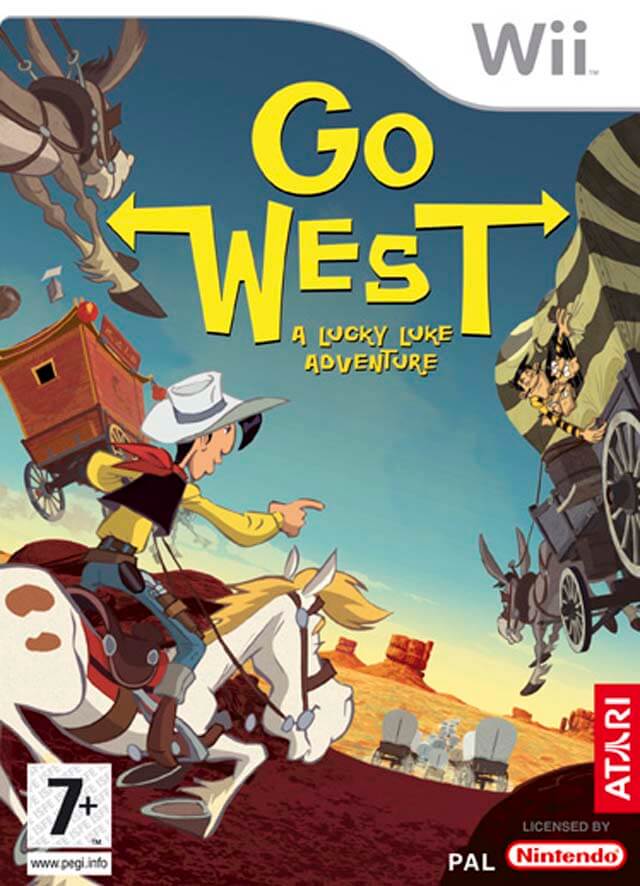 go west: a lucky luke adventure