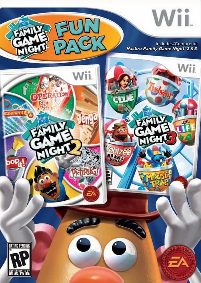 hasbro: family game night fun pack