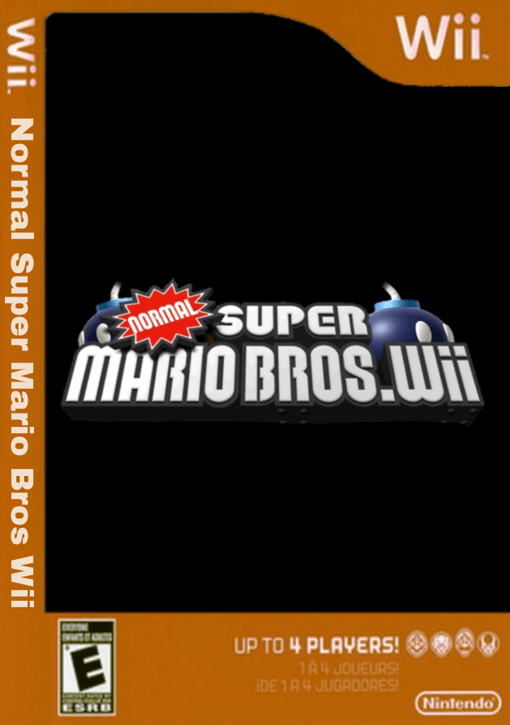 normal super mario bros wii