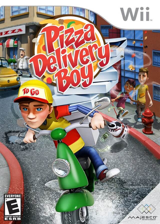 pizza delivery boy