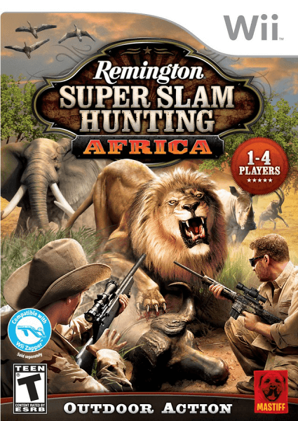 remington super slam hunting: africa