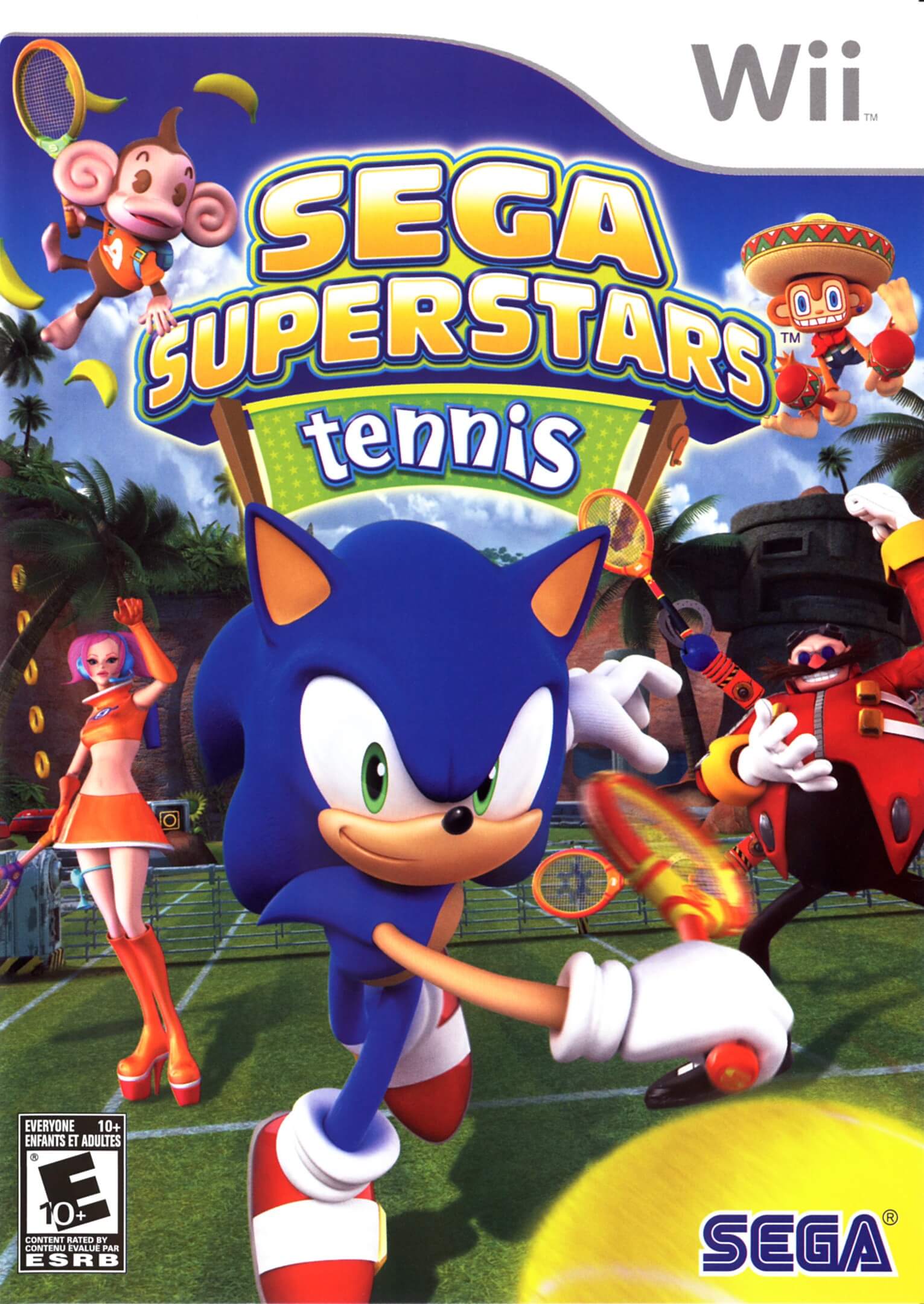 sega superstars tennis