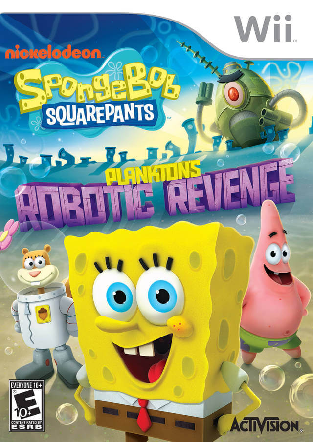 spongebob squarepants: planktons robotic revenge