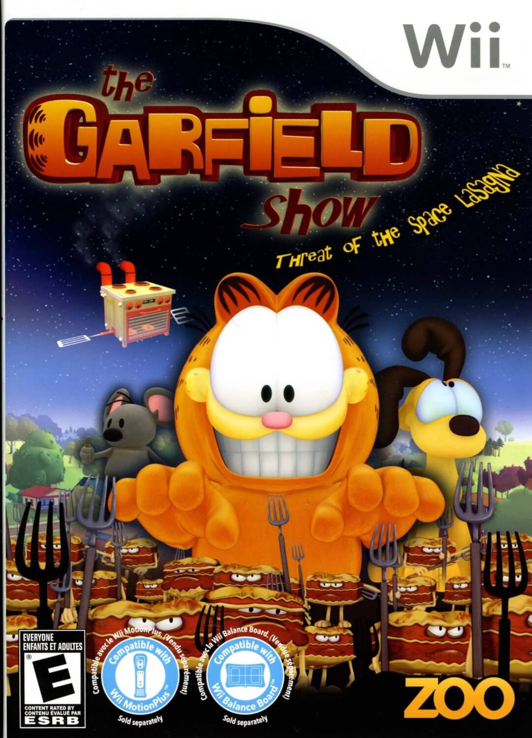 the garfield show: the threat of the space lasagna