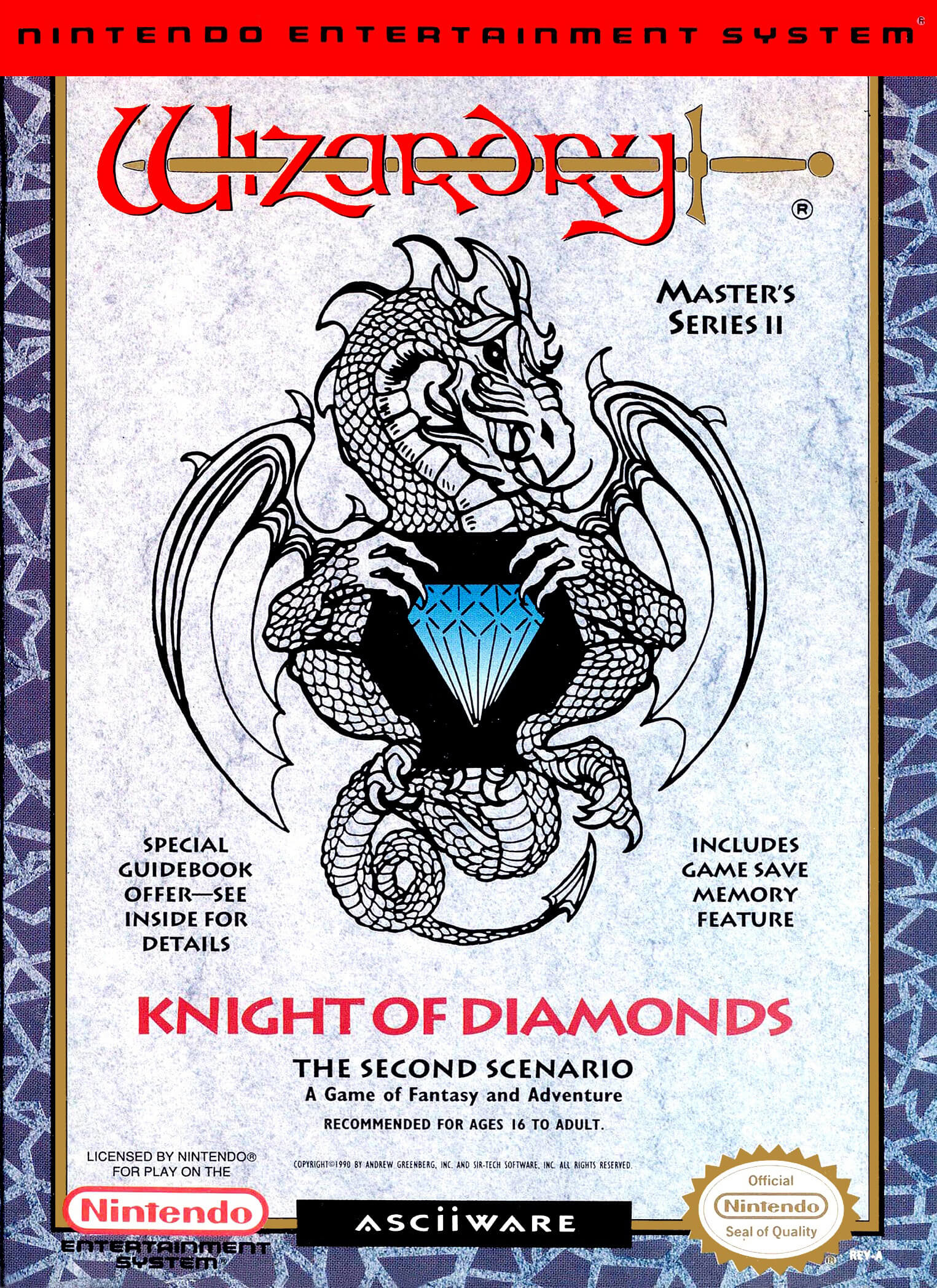 wizardry: knight of diamonds: the second scenario