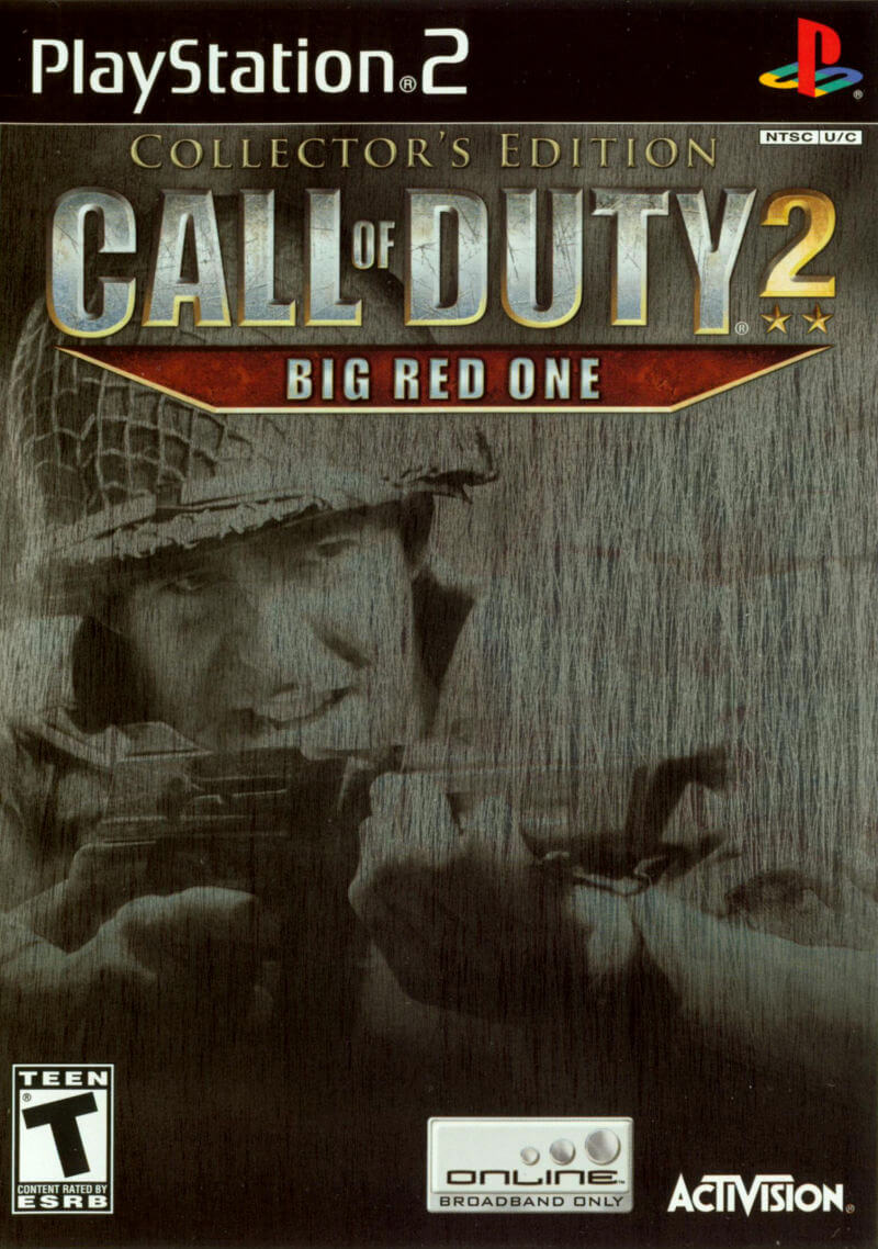 call of duty 2: big red one: collector’s edition