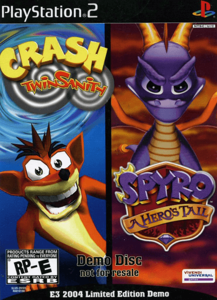 crash twinsanity / spyro: a hero’s tail