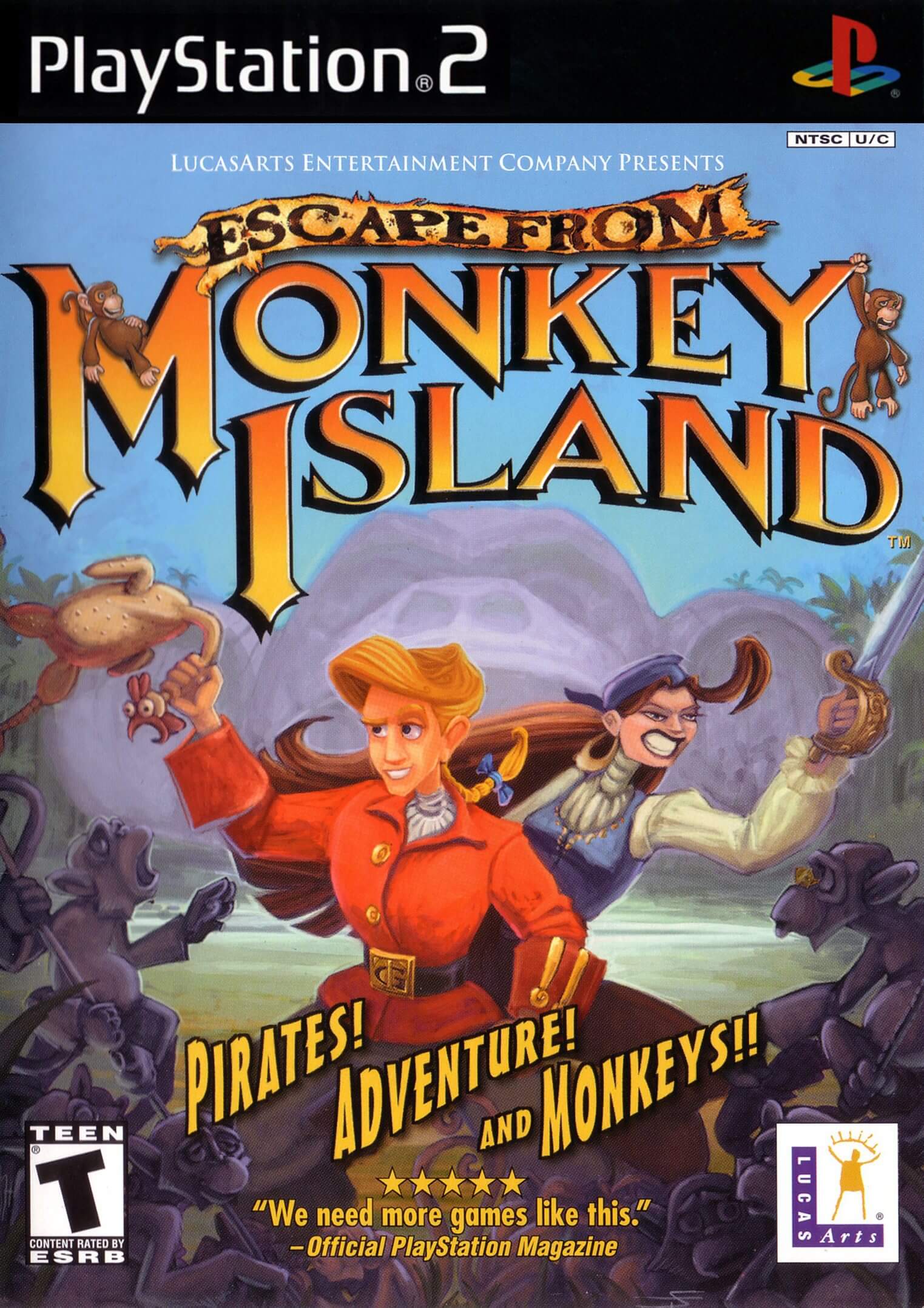 escape from monkey island