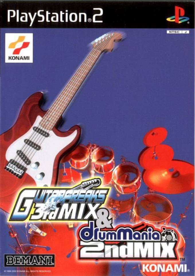 guitarfreaks 3rd mix & drummania 2nd mix