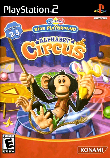 konami kids playground: alphabet circus