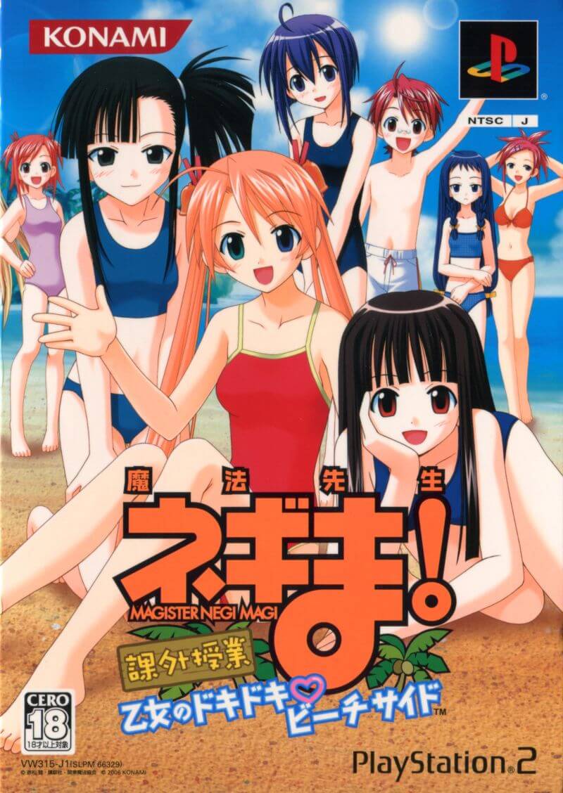 mahou sensei negima! kagai jugyou: otome no doki doki beachside