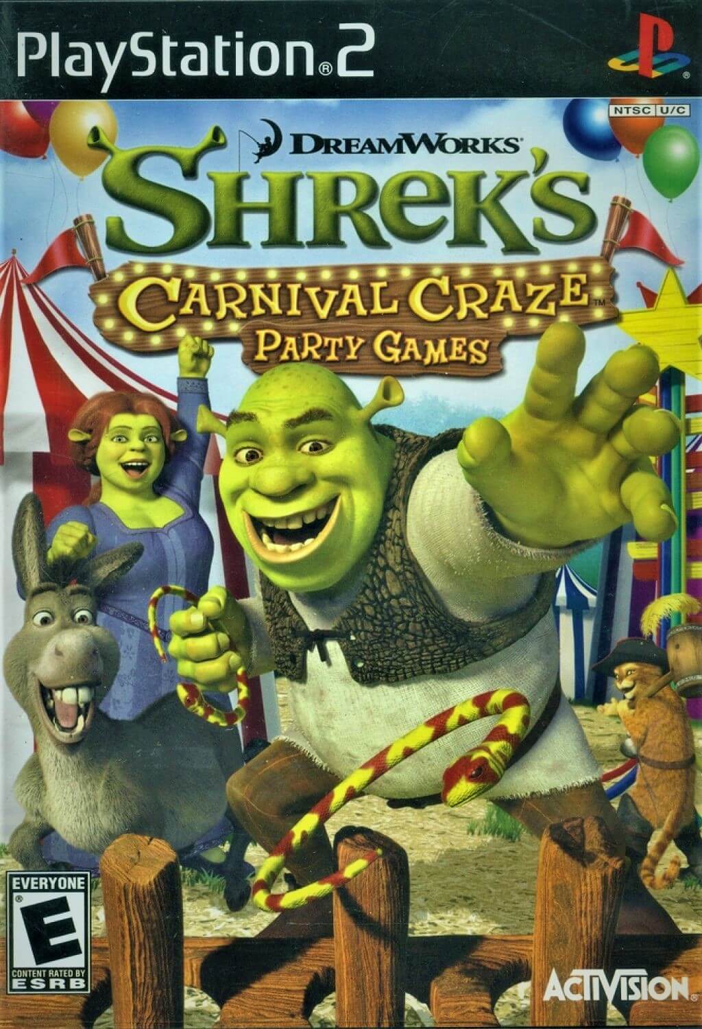 shrek’s carnival craze: party games