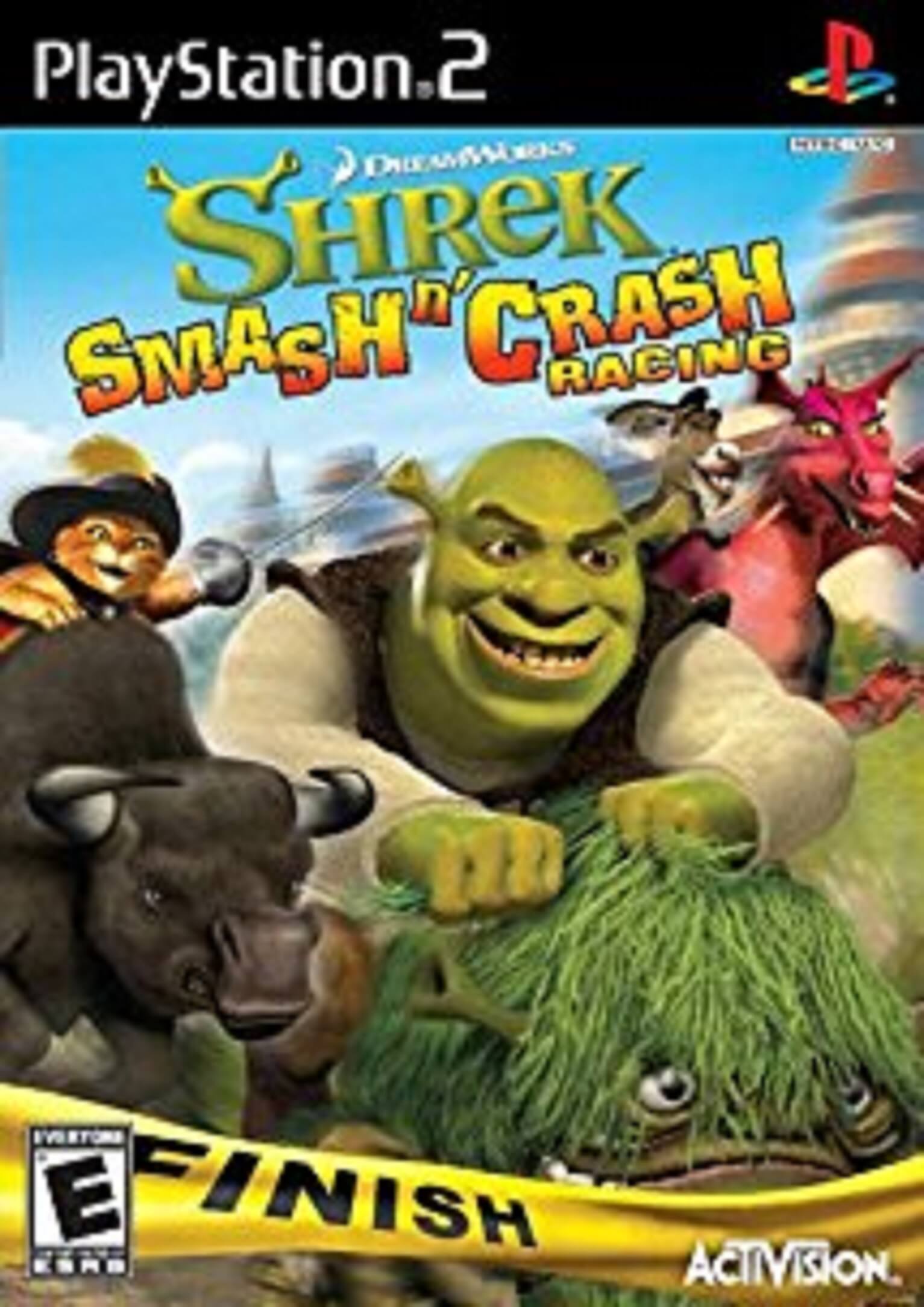 shrek smash n’ crash racing