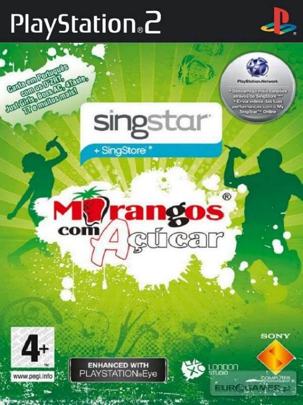 singstar: morangos com acucar