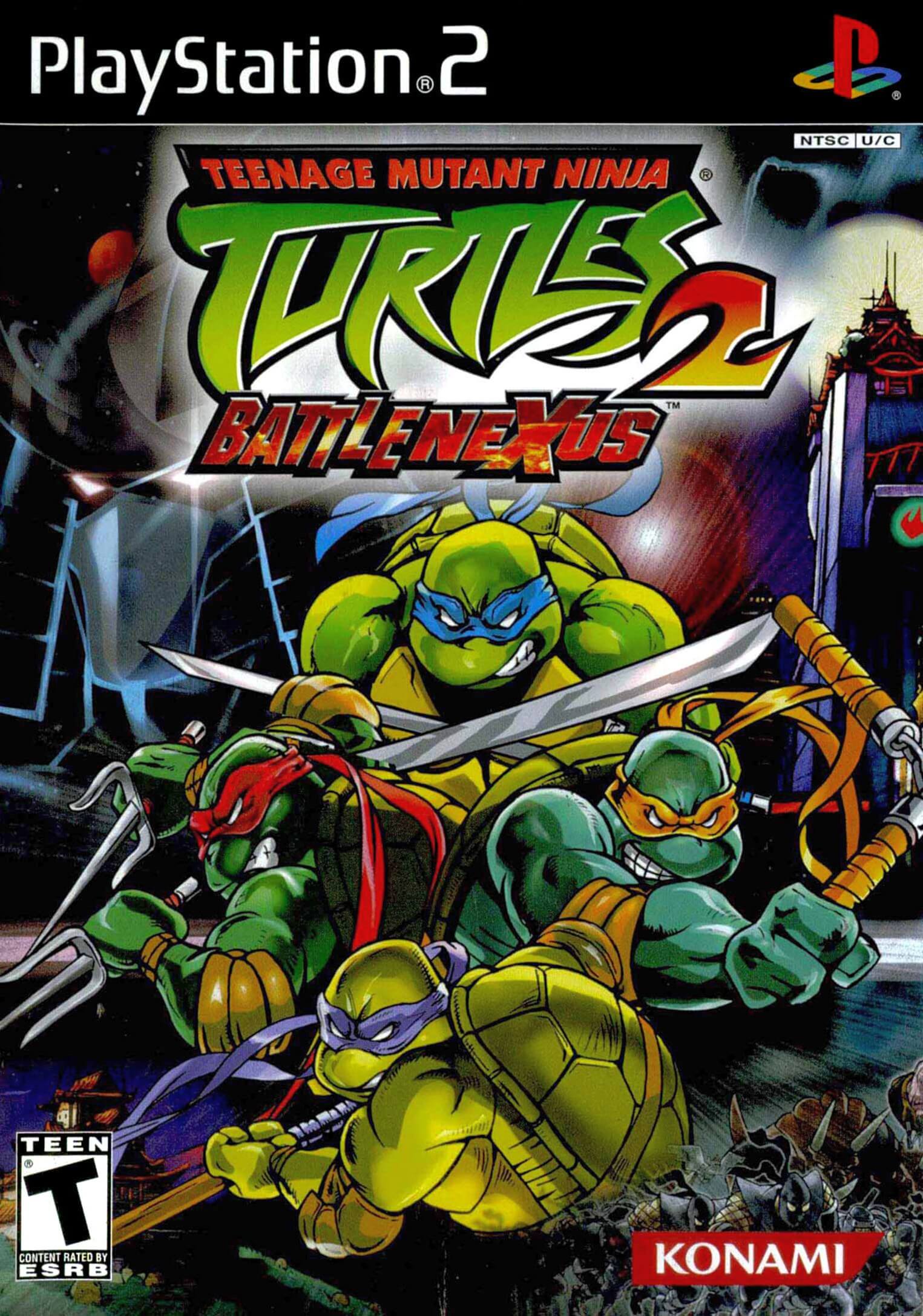 teenage mutant ninja turtles 2: battle nexus