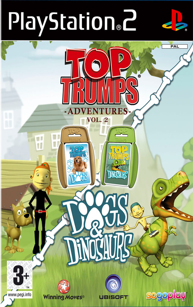 top trumps adventures vol. 2: dogs & dinosaurs