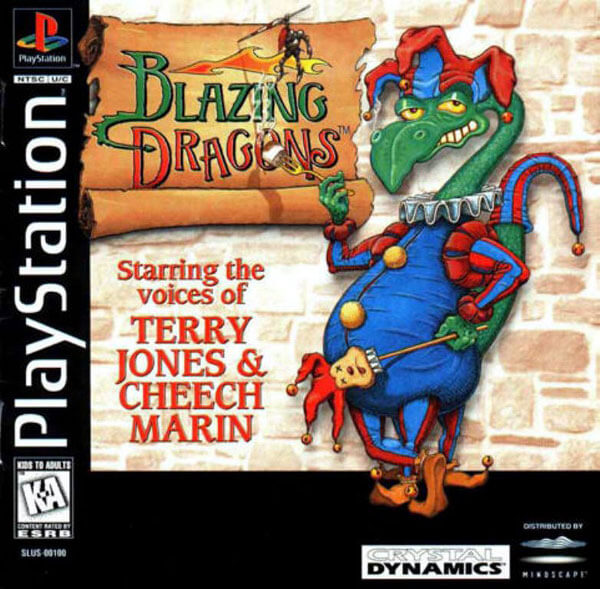 blazing dragons