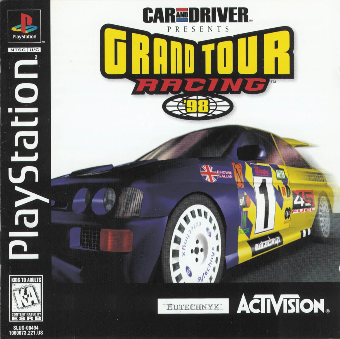 car & driver presents: grand tour racing '98