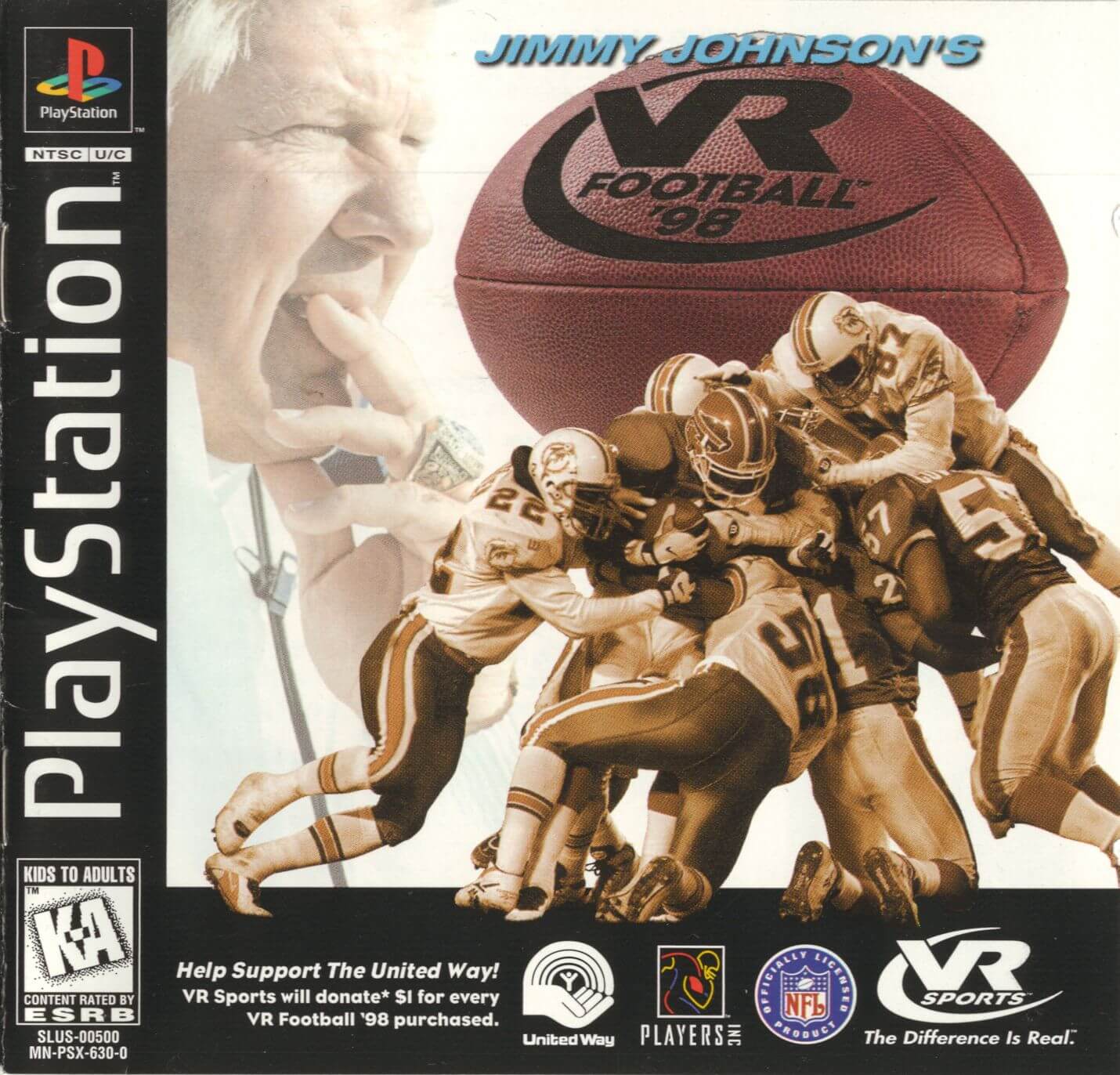 Jimmy Johnson's VR Football '98