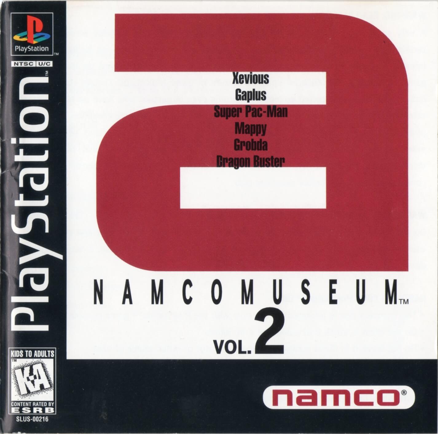 namco museum vol. 2