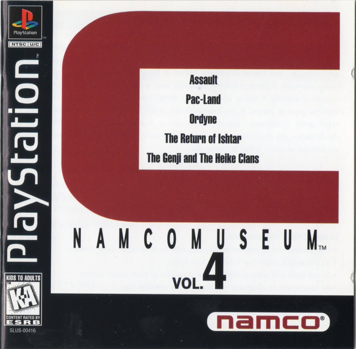 namco museum vol. 4