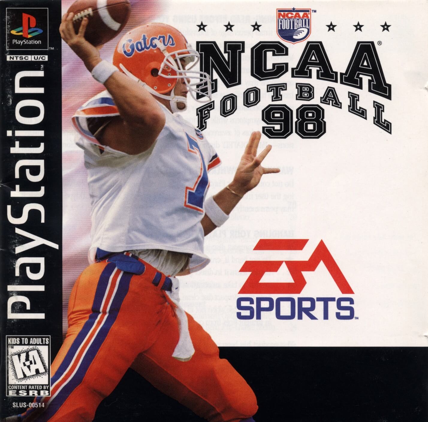 ncaa football 98