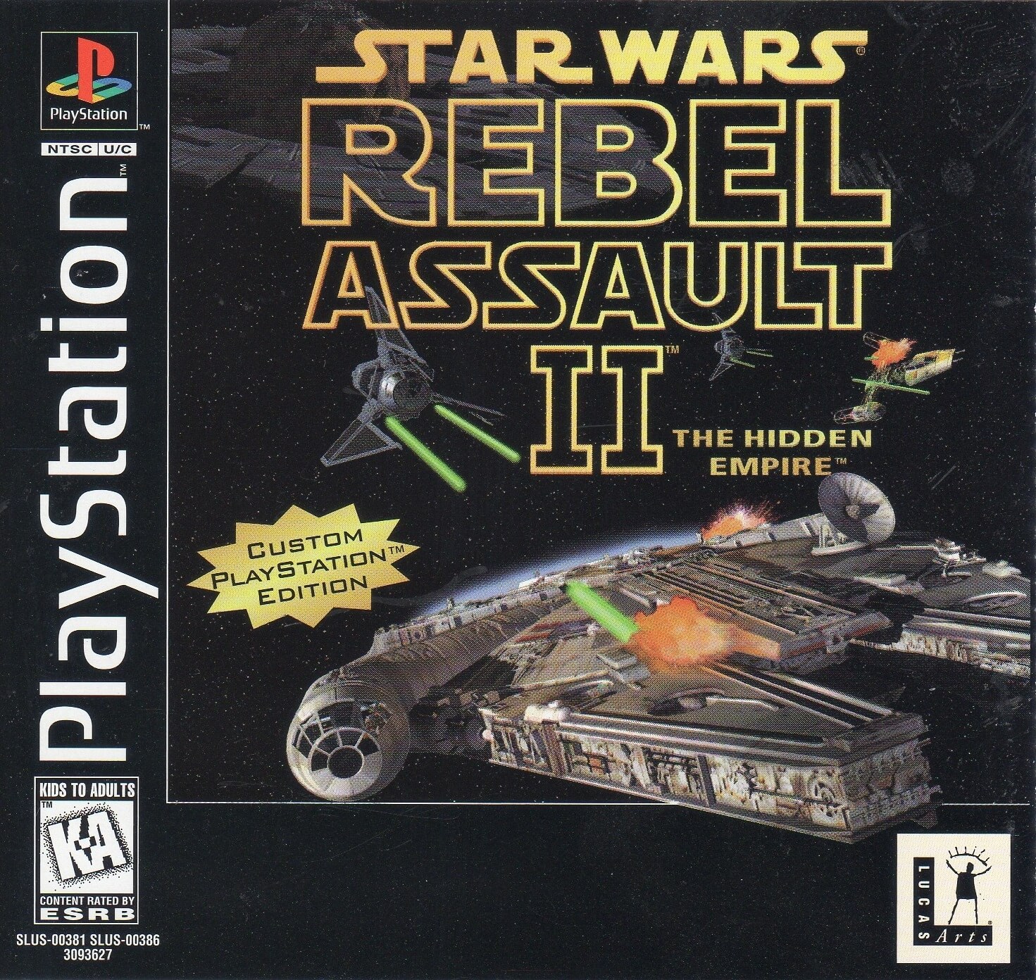 star wars: rebel assault ii: the hidden empire