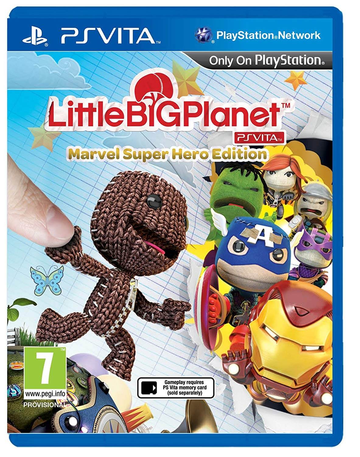 littlebigplanet: marvel super hero edition