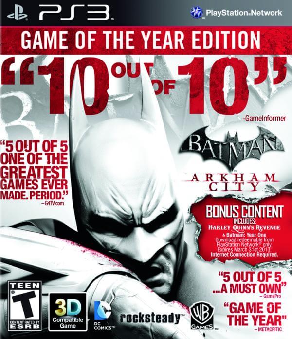 batman: arkham city: game of the year edition