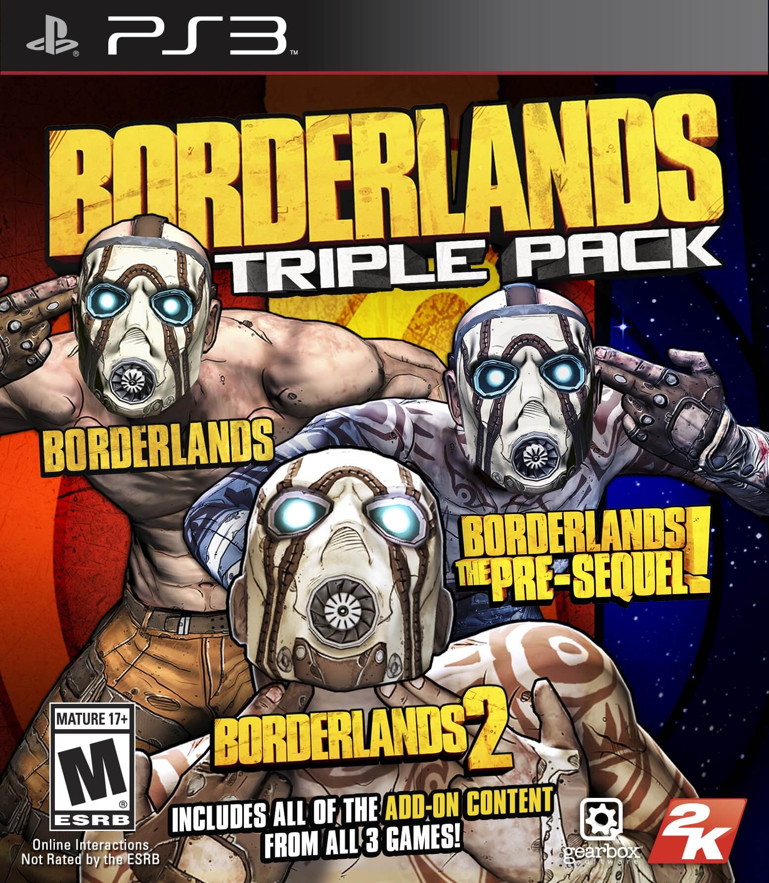 Borderlands Triple Pack