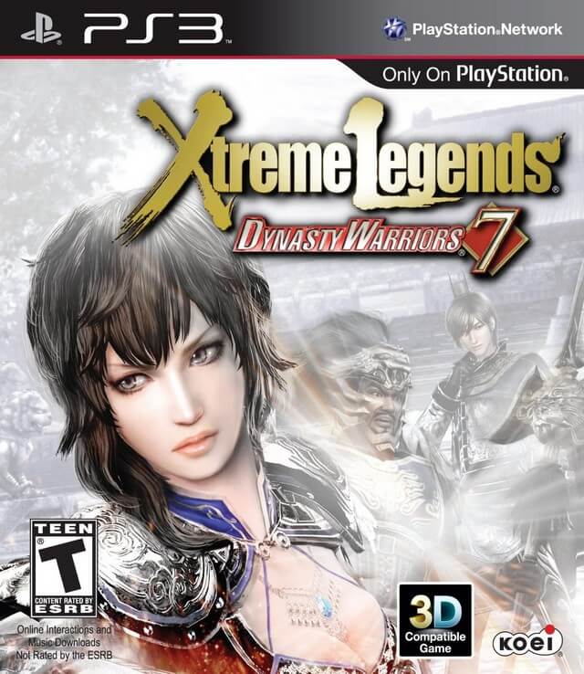 dynasty warriors 7: xtreme legends