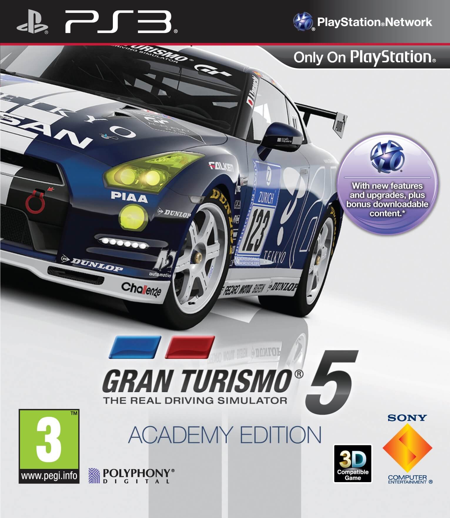 gran turismo 5 (academy edition)