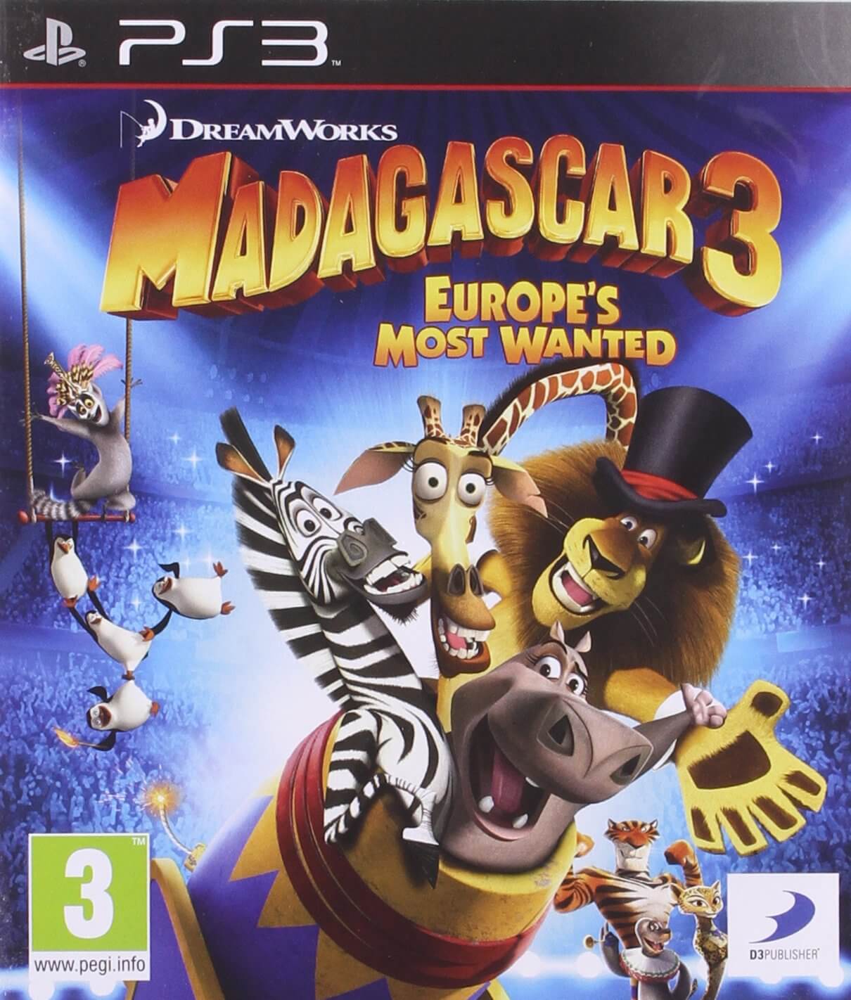 Madagascar 3: Europe’s Most Wanted