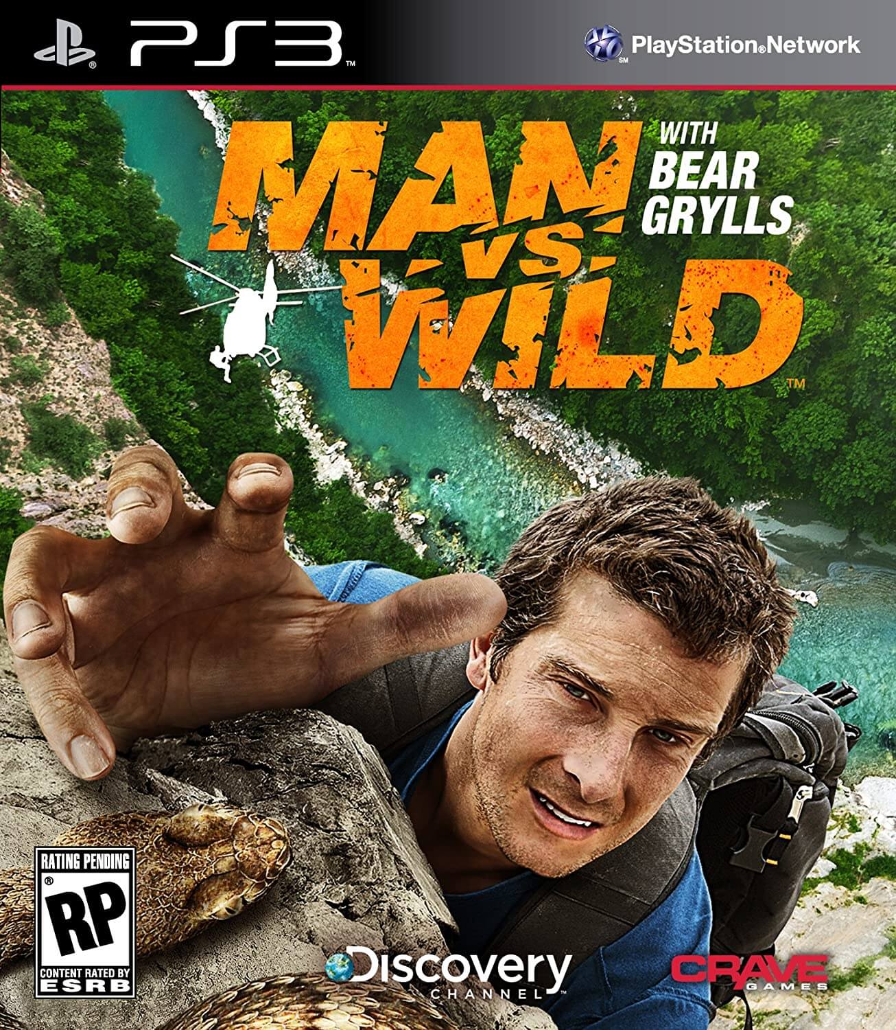 man vs. wild with bear grylls