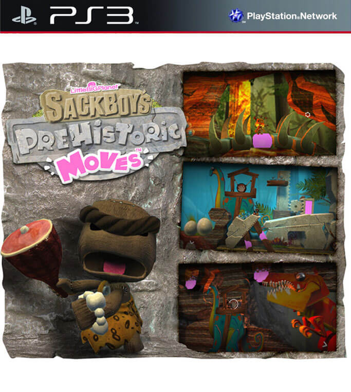 Sackboy's Prehistoric Moves