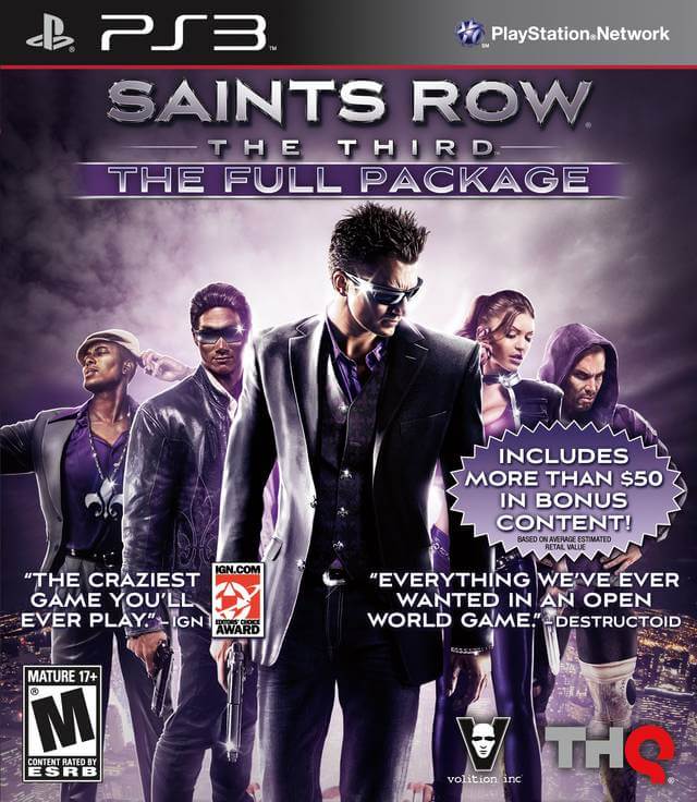 saints row: the third the full package