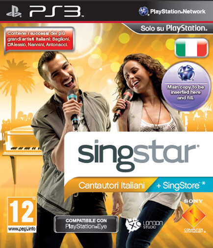 singstar cantautori italiani