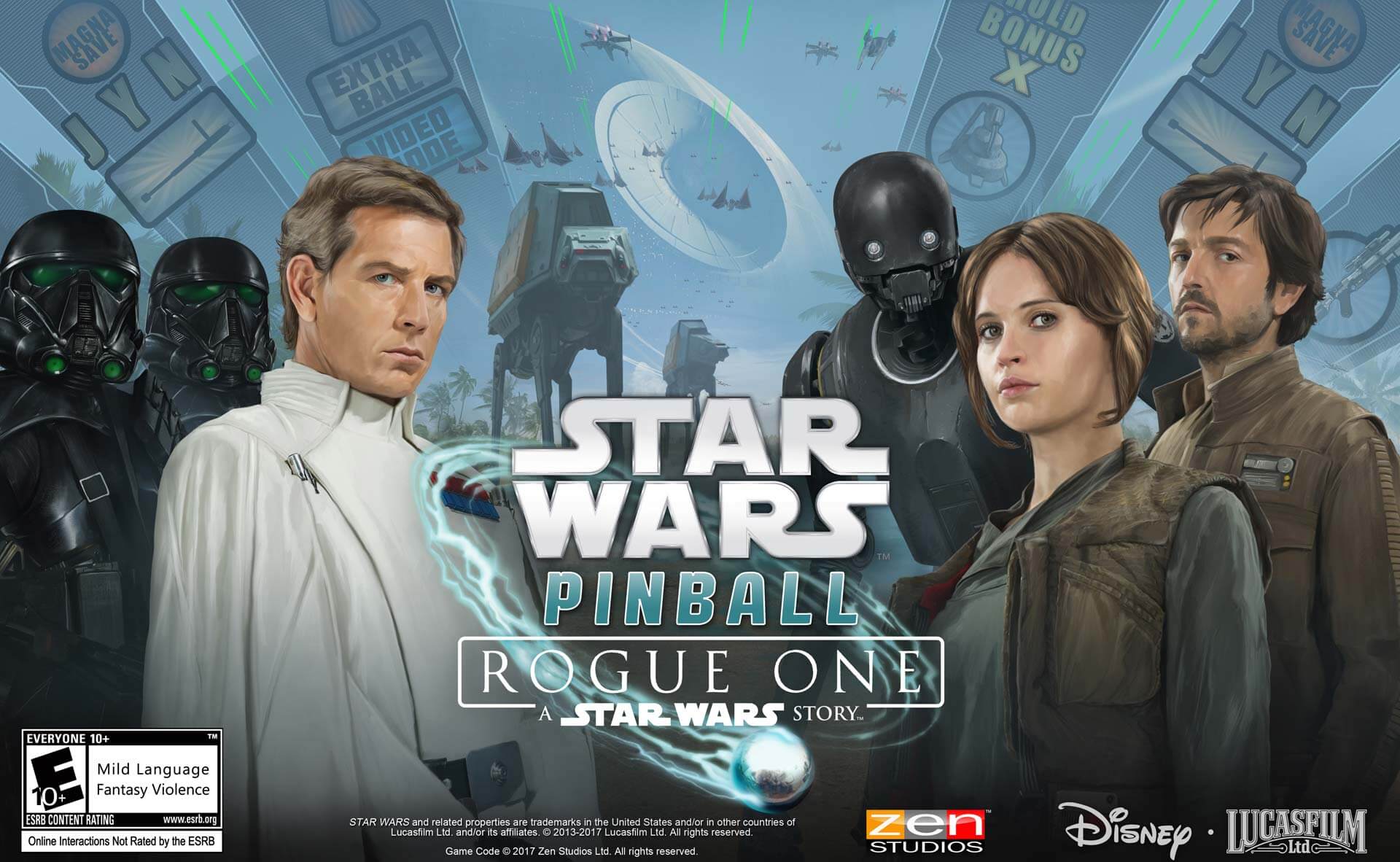 star wars rogue one pinball