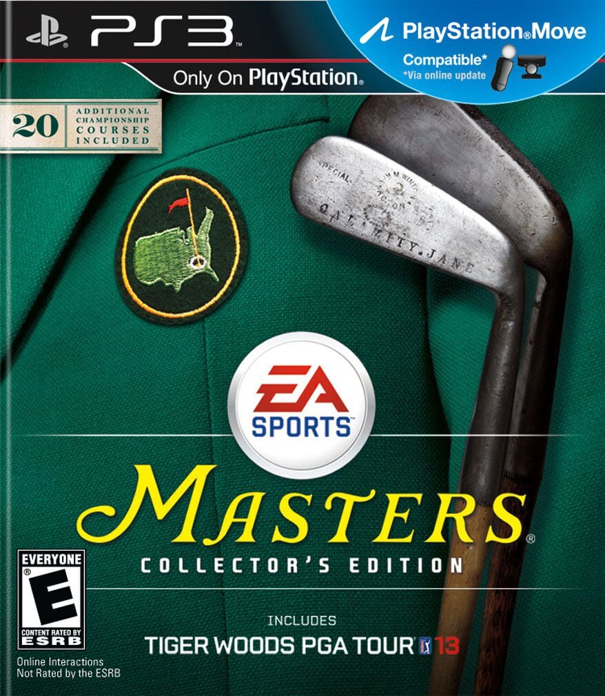 tiger woods pga tour 13: masters collector's edition