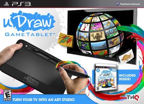 udraw gametablet with udraw studio