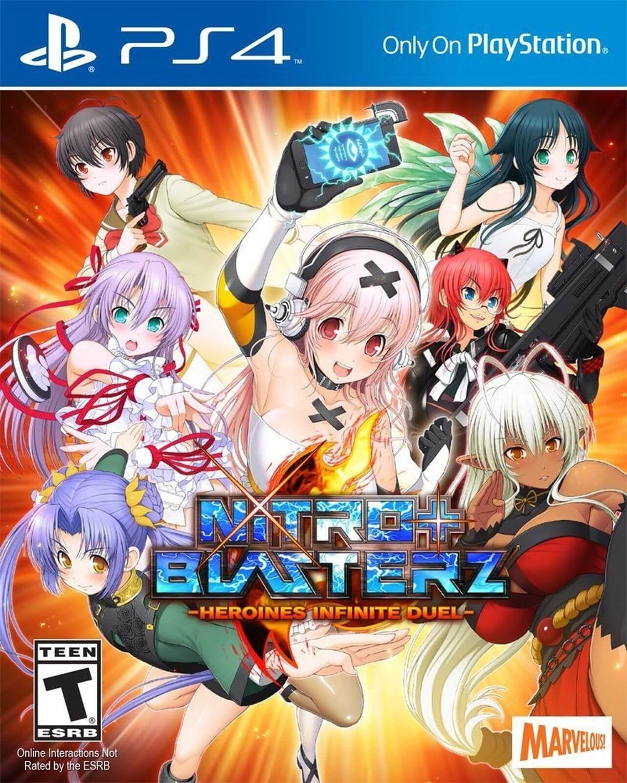 nitro+ blasterz: heroines infinite duel