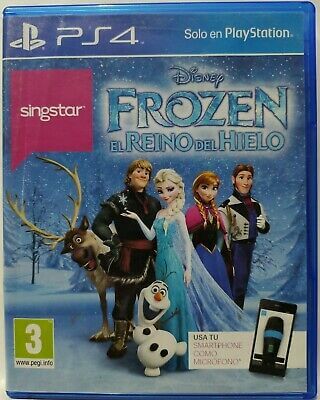 singstar frozen el reino del hielo