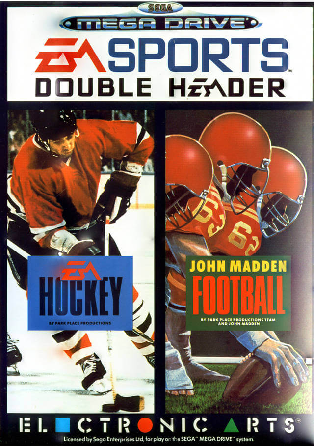 ea sports double header: ea hockey & john madden football